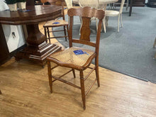 Antique Tiiger Maple Dining Chair