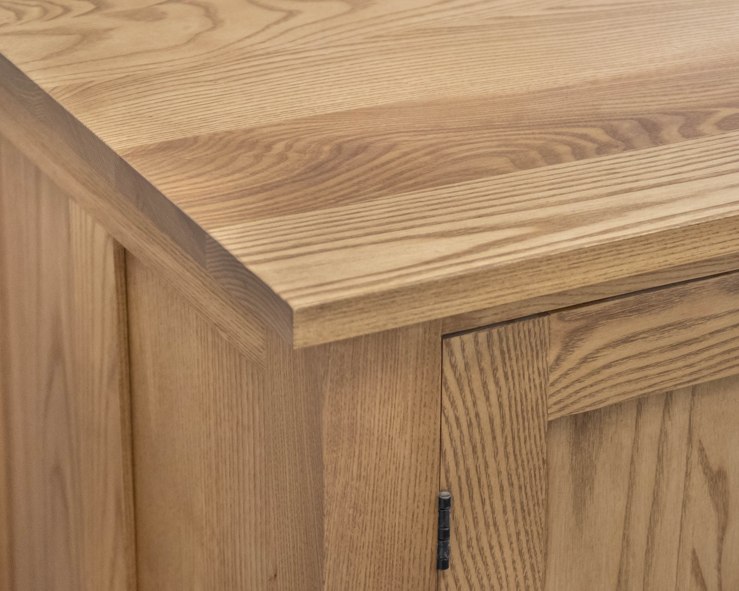 Gat Creek Atticus 3-Drawer Credenza in Ash with Classic Latte Finish