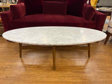 West Elm Oval Cocktail Table