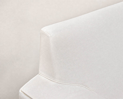 Pottery Barn Two Cushion Slipcover Sofa