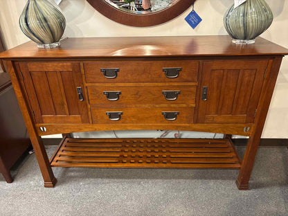 Stickley Cherry Wood Mission Sideboard