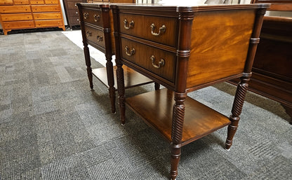 Ethan Allen Pair of 'Melville' Nightstands