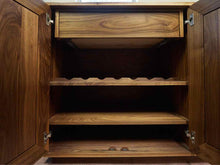 Gat Creek  '"Dartmoor" 4 Door Server in Walnut with Natural Finish