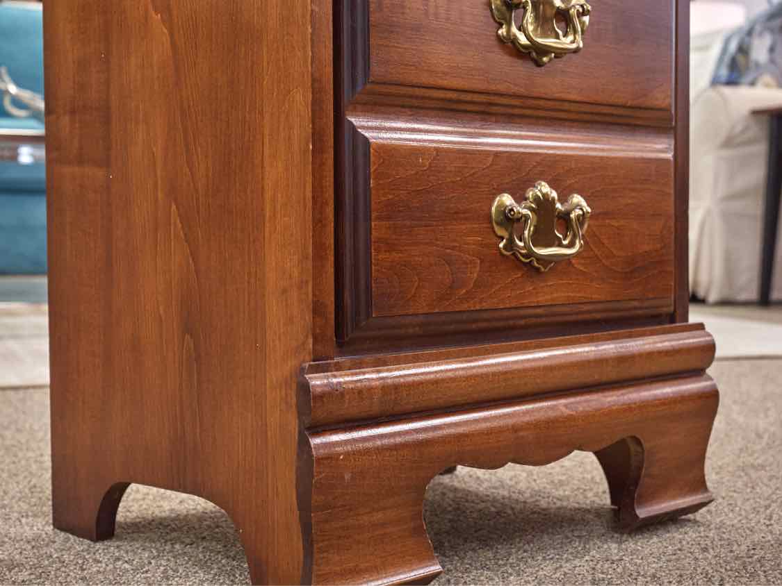 Petite Cherry Lingerie Chest with Brass Pulls