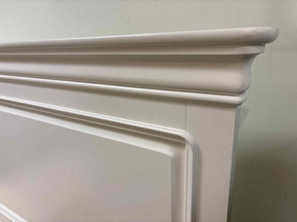 Full Storage Bed in White