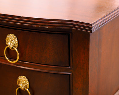 Pair of Hickory Chair Mahogany Side Tables