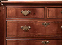 Hickory Chair Mahogany 9 Drawer Triple Dresser with 9 Drawers