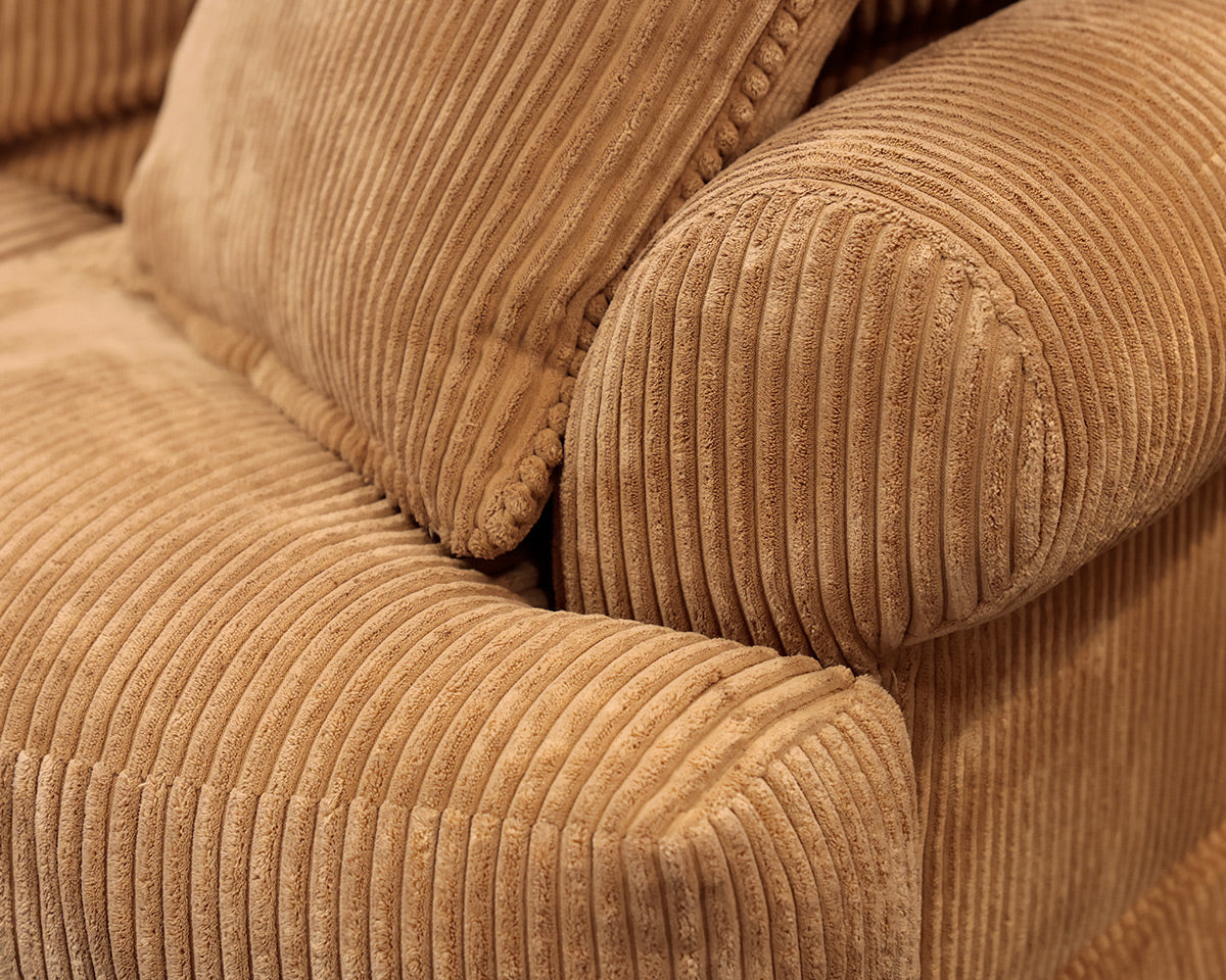 Highland House Curved Sectional Queen Sleeper