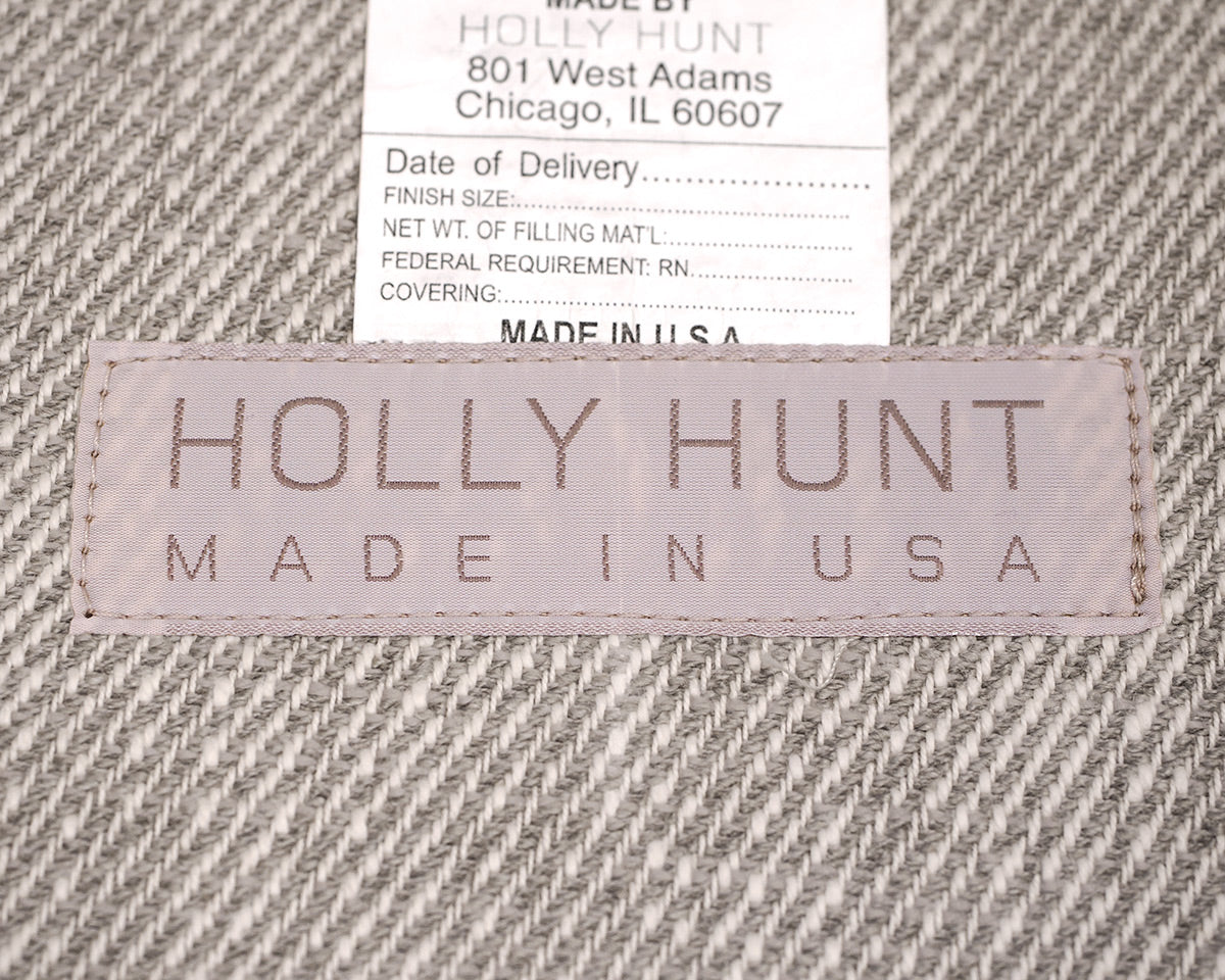 Pair of Holly Hunt Upholstered Accent Chairs