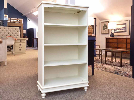 White 4 Shelf Bookcase