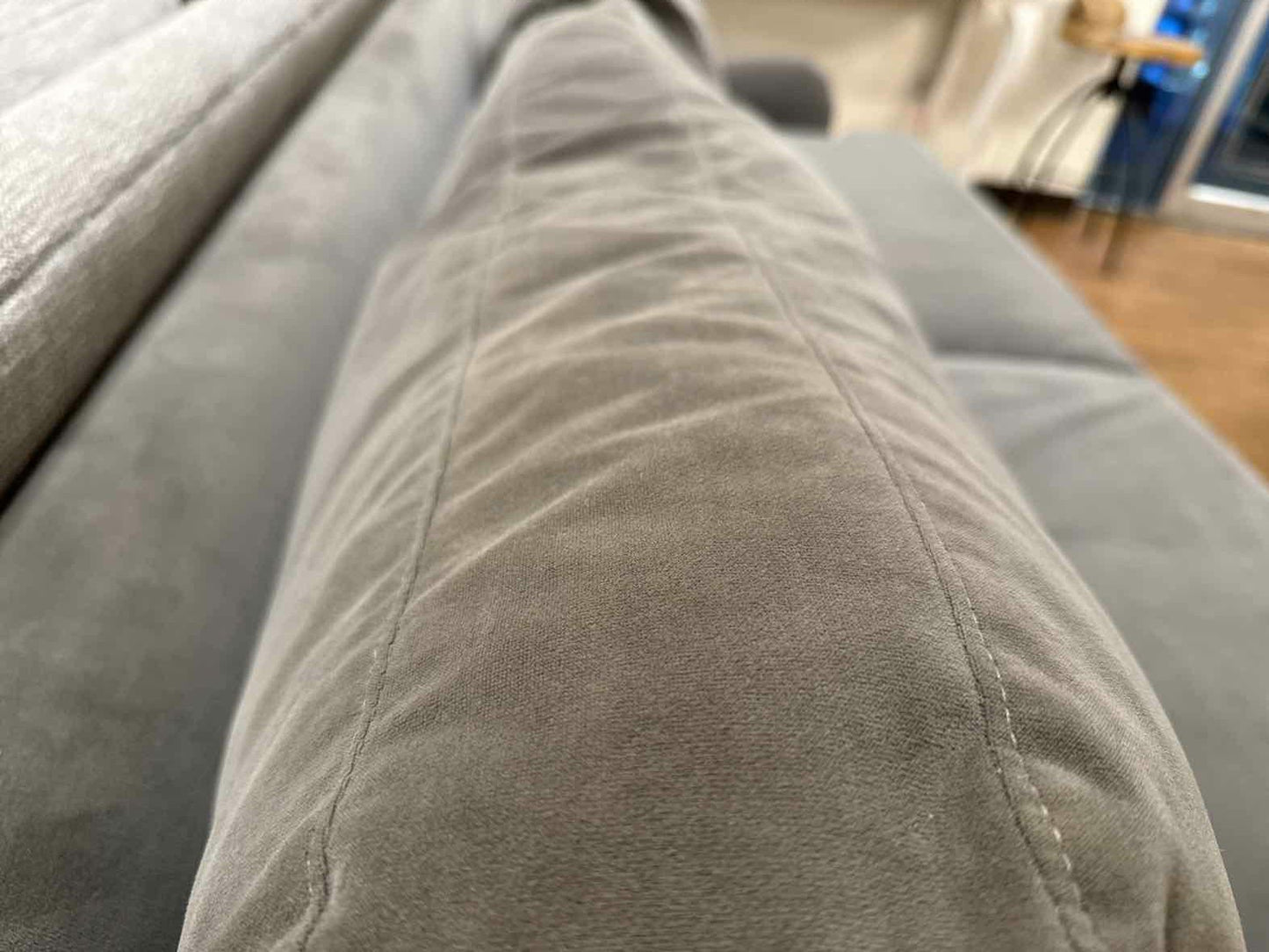 MG+BW 'Whitley' 2-Seat Charcoal Gray Sofa