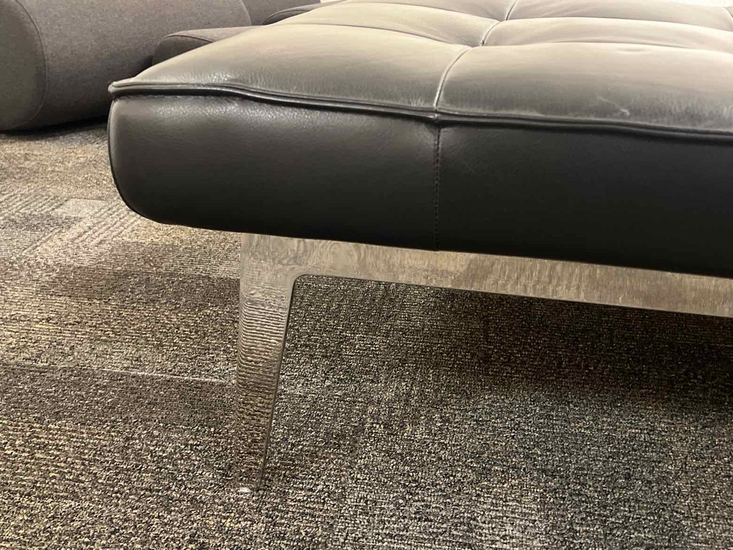 Macy's 'Myia' Leather Daybed