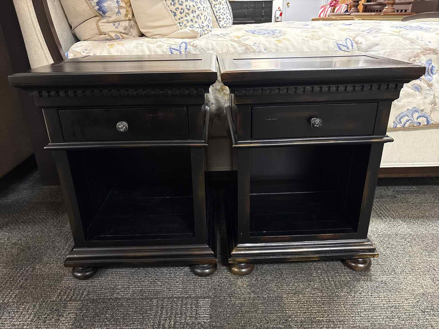 RH Pair of 'St. James' Nightstands