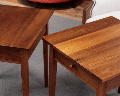 Pair of Cherry Pond Designs Shaker Style Side Tables