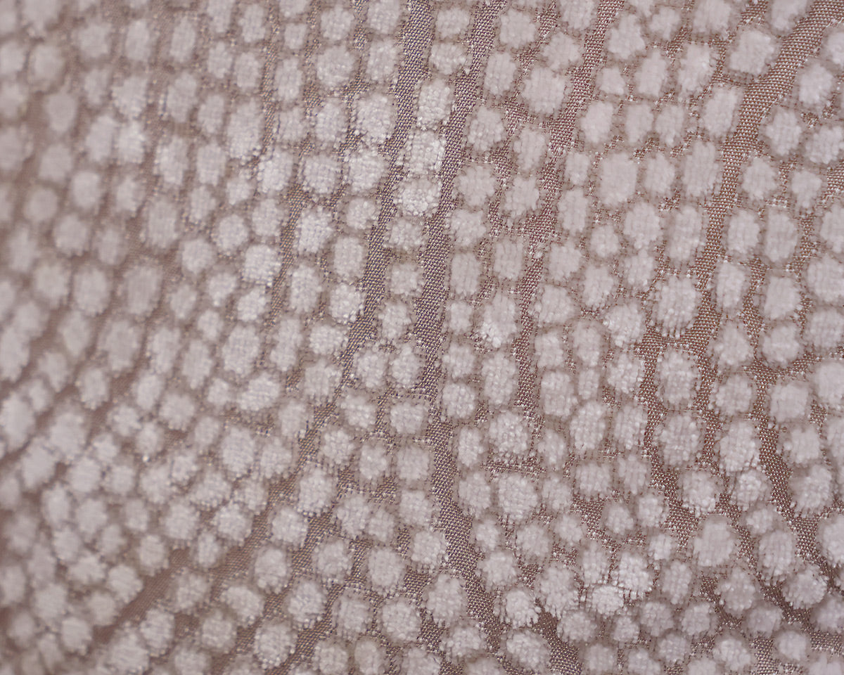 Pair of Mohair Swivel Chairs and Ottoman