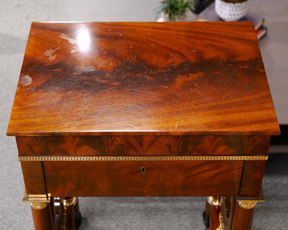 Pair of Kindel Empire Lannuier Nightstands