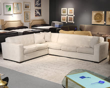 Mitchell Gold + Bob Williams Gabriel 2-Pc Sectional in Off-White Microfiber
