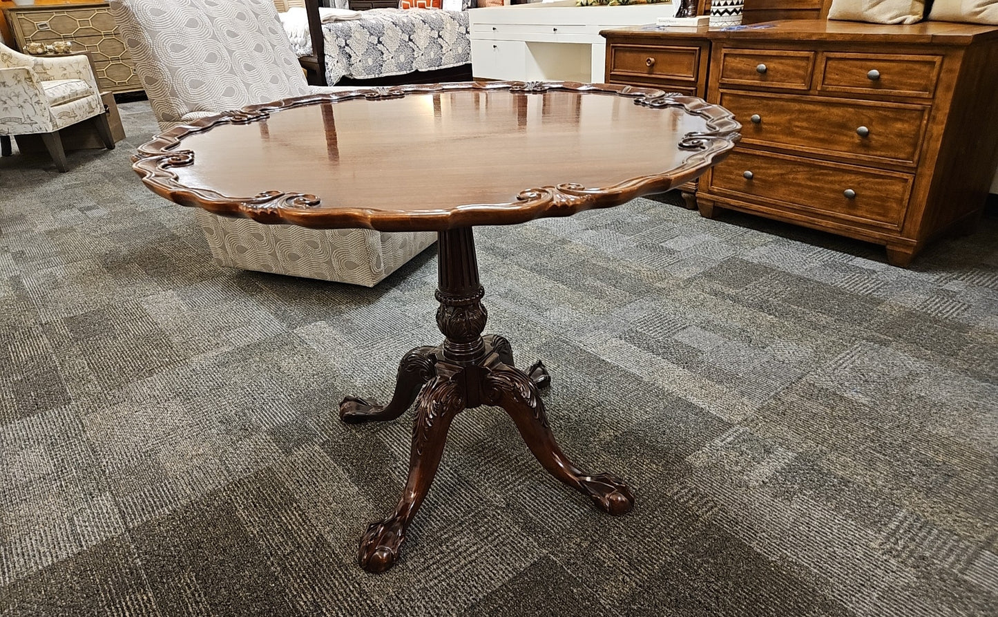 Mahogany Tilt Top Table