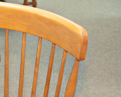 Pair of Thomasville Dining Arm Chairs in Maple