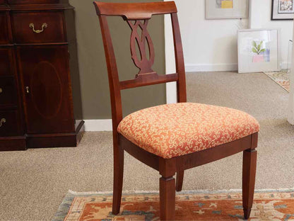 Saloom Cherry Oval  Dining Table with 6 Chairs