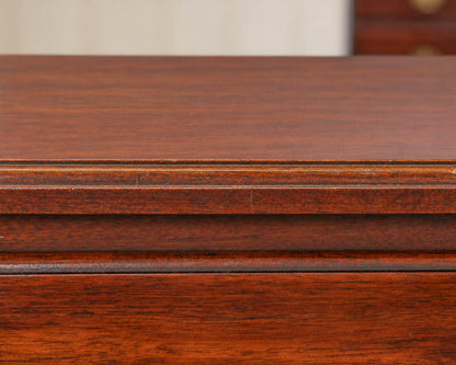Henkel Harris One Drawer Mahogany Nightstand W/ Two  Doors