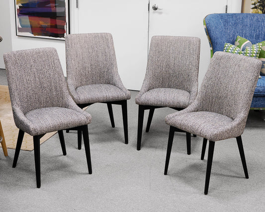 Set of 4 Alder & Tweed Dining Chairs