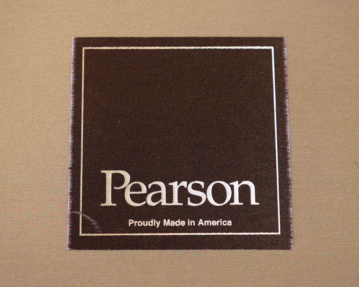 Pearson 3-Cushion Sofa in Chocolate Brown