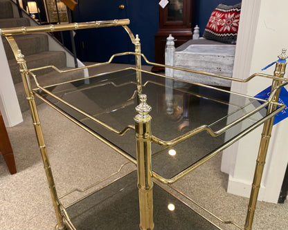 Brass Bar Cart