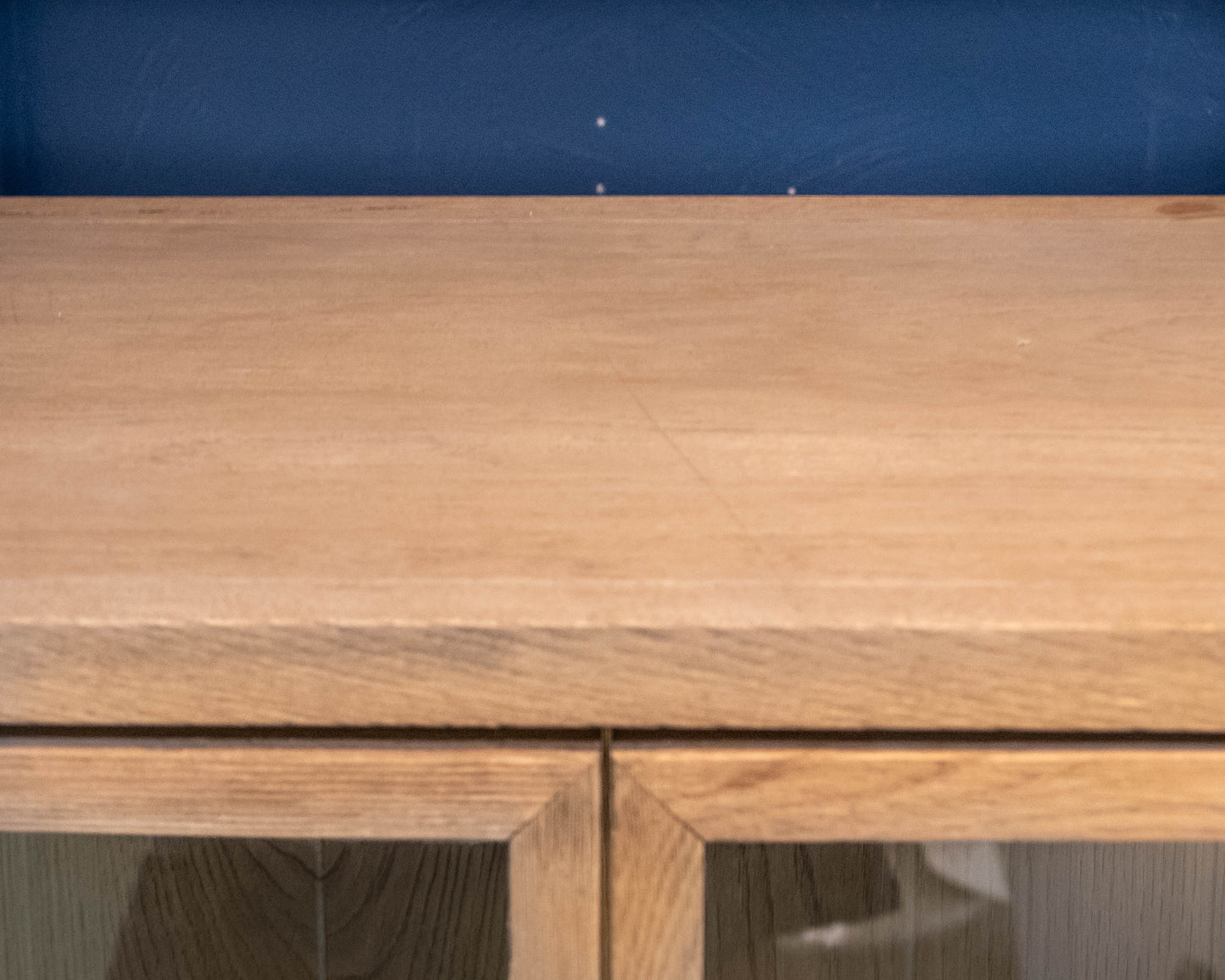 Four Hands Spencer Curio Cabinet in Drifted Oak Finish