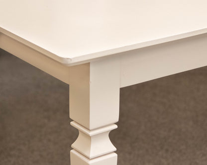 Gat Creek Everyday Dining Table with Leaf in Classic Santa Barbara Paint Finish