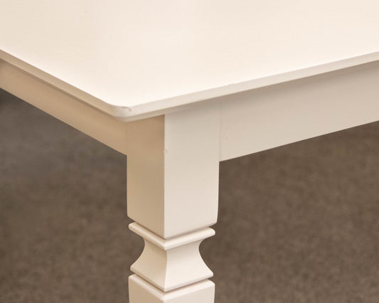 Gat Creek Everyday Dining Table with Leaf in Classic Santa Barbara Paint Finish
