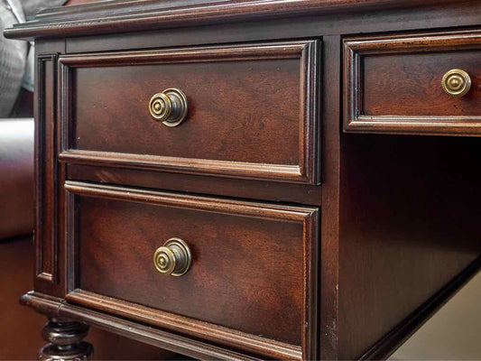 Stanley Cherry Executive Desk