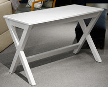 White Desk With Drop Down Drawer