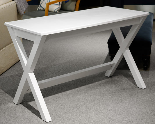 White Desk With Drop Down Drawer