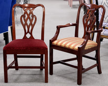 Set of 8 Baker Georgian Style Dining Chairs