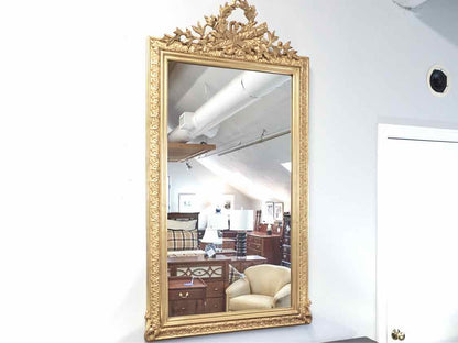 Carvers Guild Diana II Mirror in Antique Gold Finish