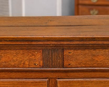 English Oak 2 Over 2 Drawer Chest