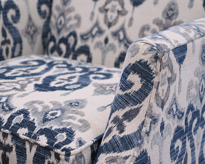 Pair of Arhaus Swivel Recliners