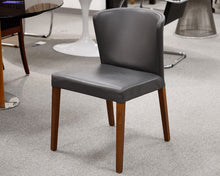 Set of 8 Crate & Barrel Leather Dining Chairs