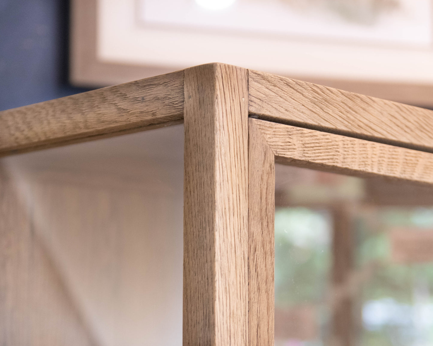 Four Hands Spencer Curio Cabinet in Drifted Oak Finish