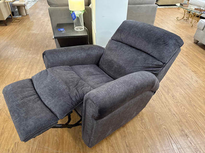 Flexsteel 'Langston' Charcoal Rocking Power Recliner