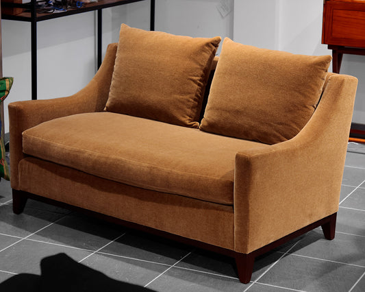 William Sonoma Mohair Loveseat