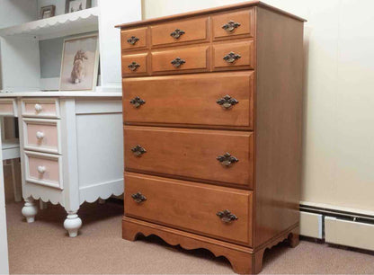 Solid Maple 4 Drawer Chest