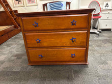Cherry Wood 3-Drawer Dresser