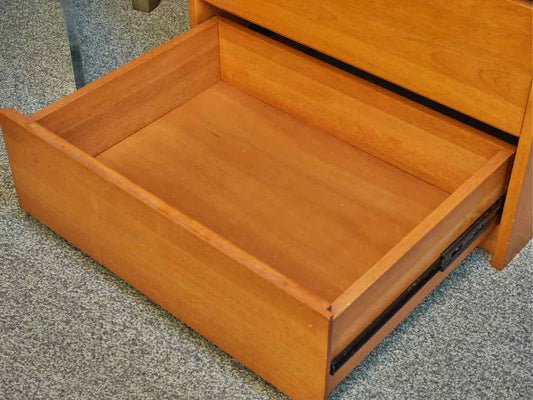 Maple Chest w/ 5 Recessed Pull Drawers