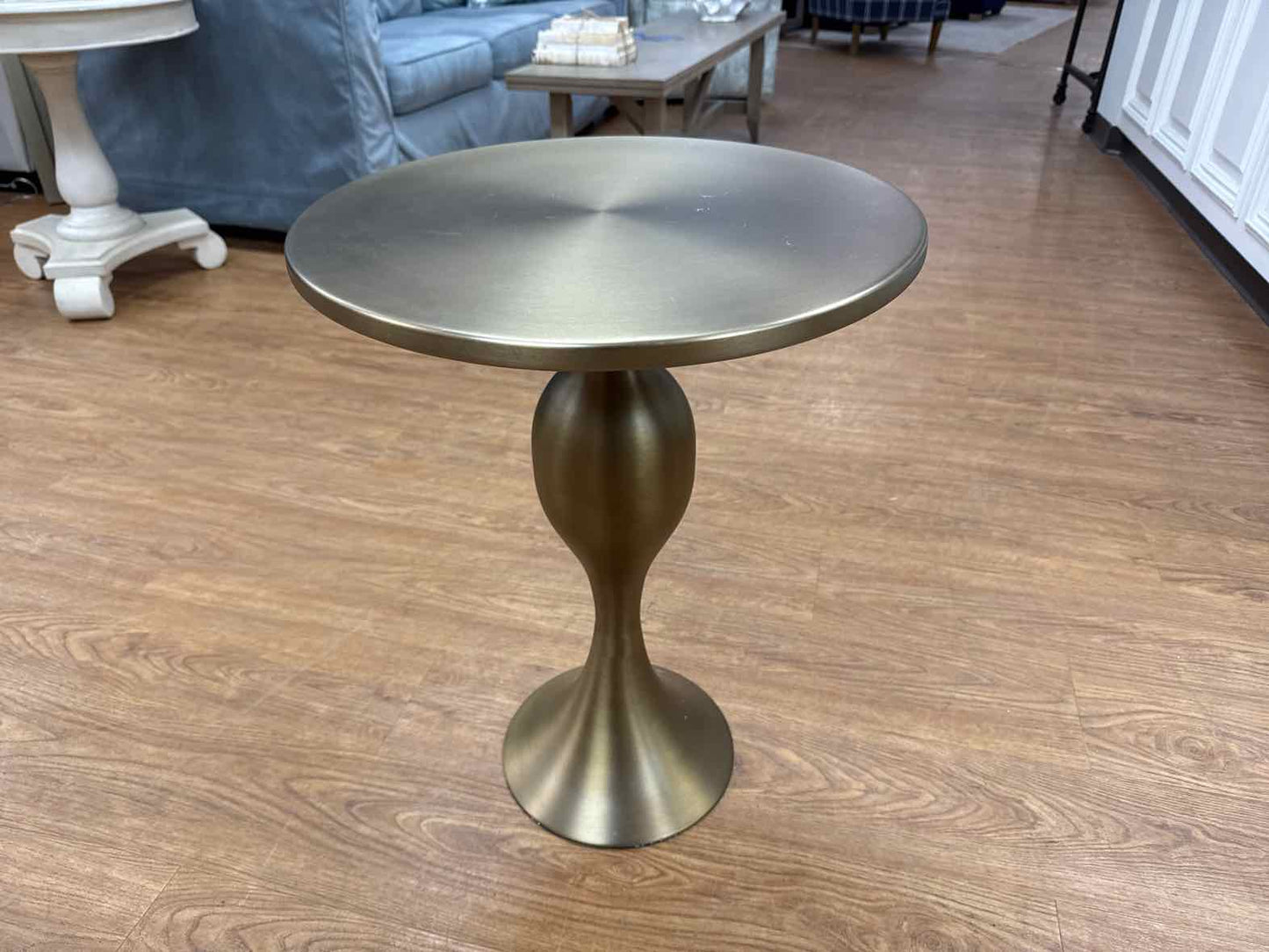 Matte Gold Accent Tables