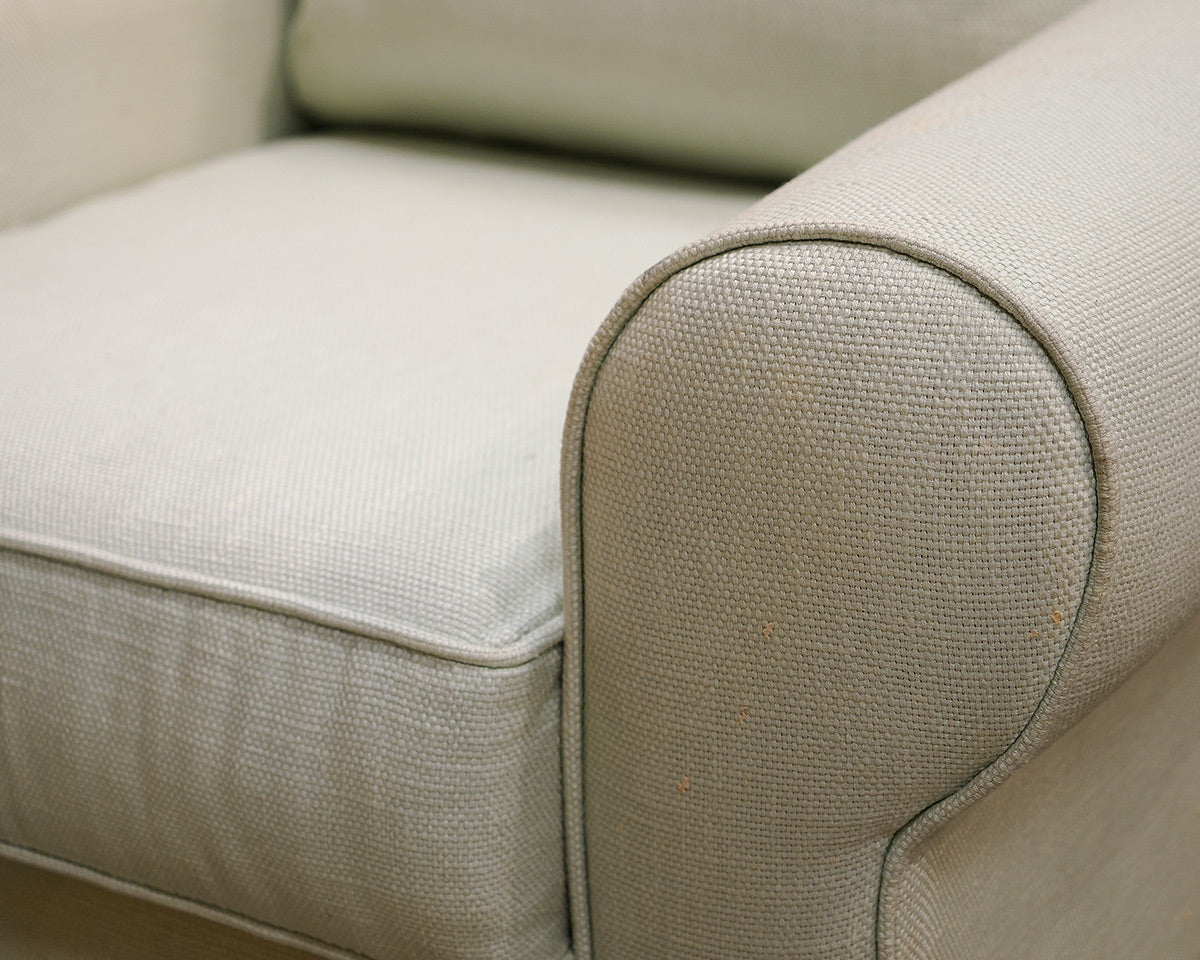 Robins Egg Blue Rocker and Ottoman