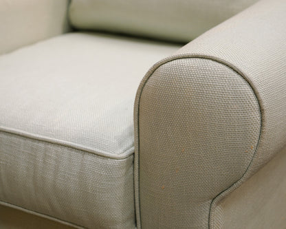 Robins Egg Blue Rocker and Ottoman