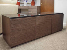 Salamander Berlin 237 Media Console in Wenge with Textured Doors