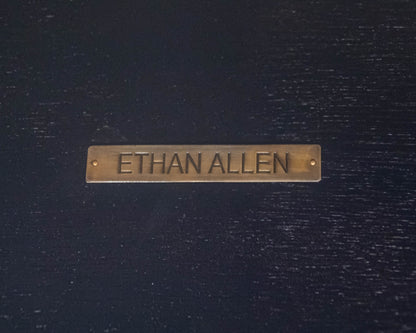 Ethan Allen 'Rhys' Shagreen City Grey Finish Console